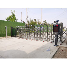 New Design Industrial Metal Electric Automatic Accordion Portable Retractable Gate Gates